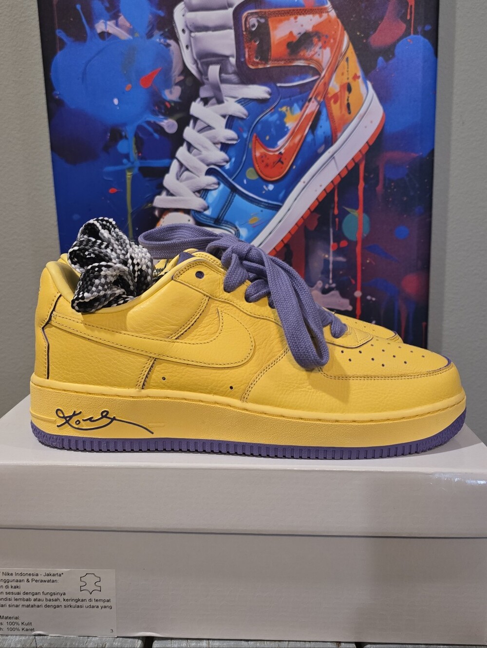 Kobe Bryant x Nike Air Force 1 Protro Low Mamba Mentality.